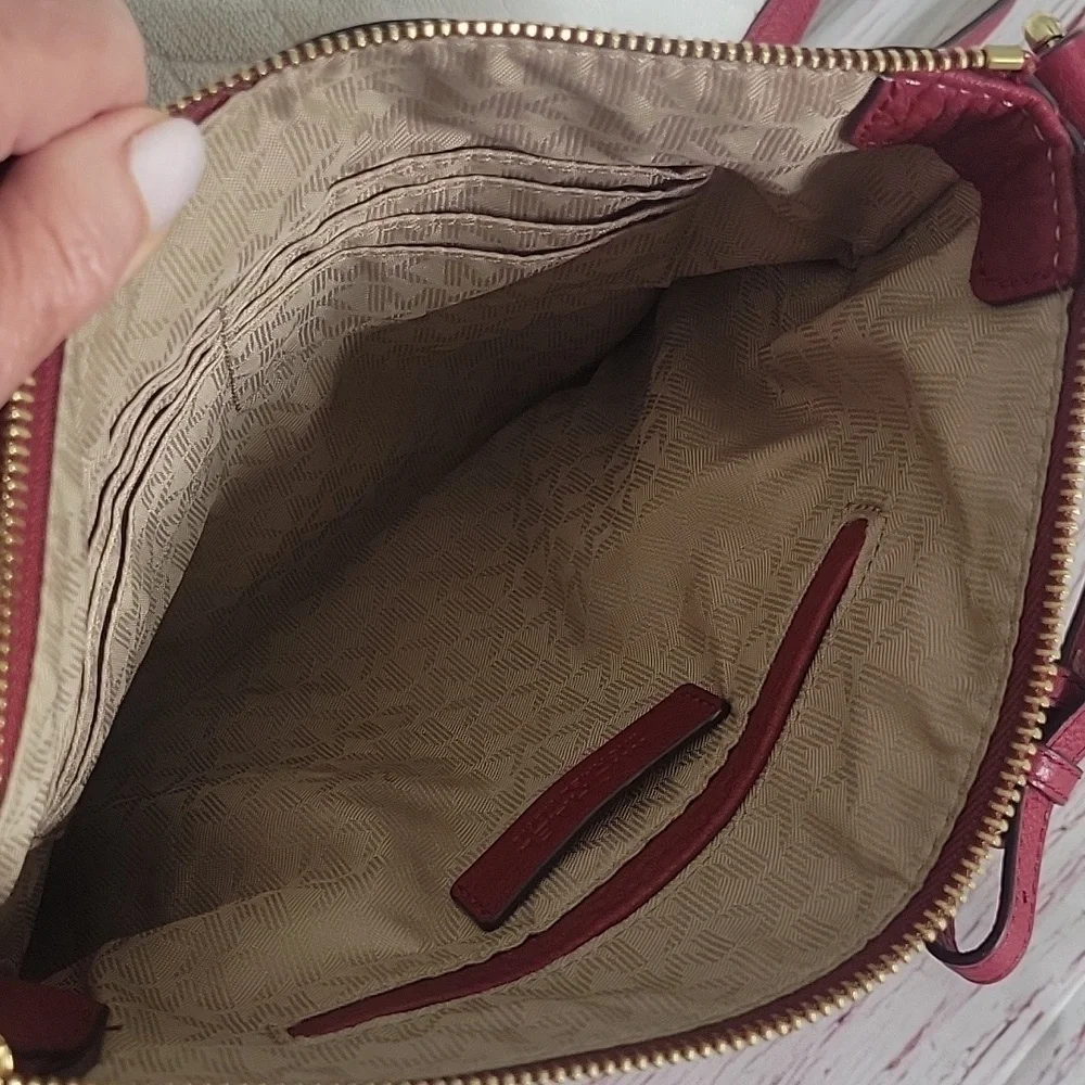 MICHAEL Michael Kors Red Leather Crossbody Bag